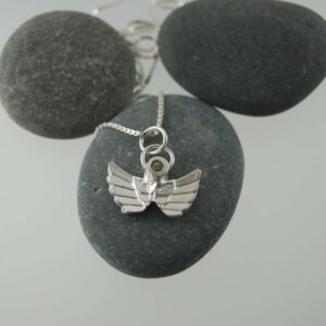 änglavingar i silver